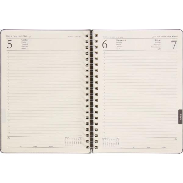 KONAK-SL Spiralli Günlük Ajanda