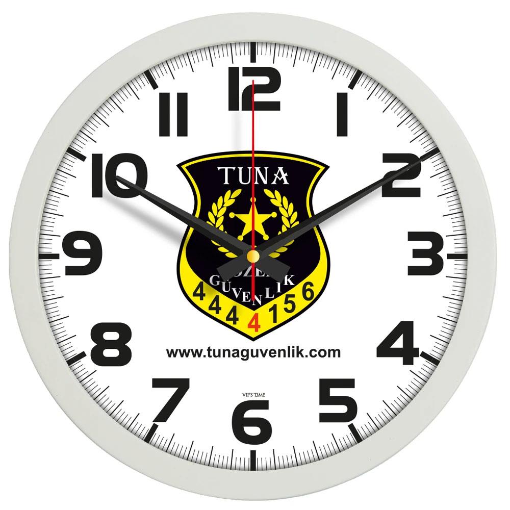 Akuamarin-G Plastik Duvar Saati