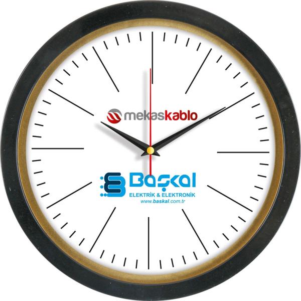 Kuvars-S Plastik Duvar Saati