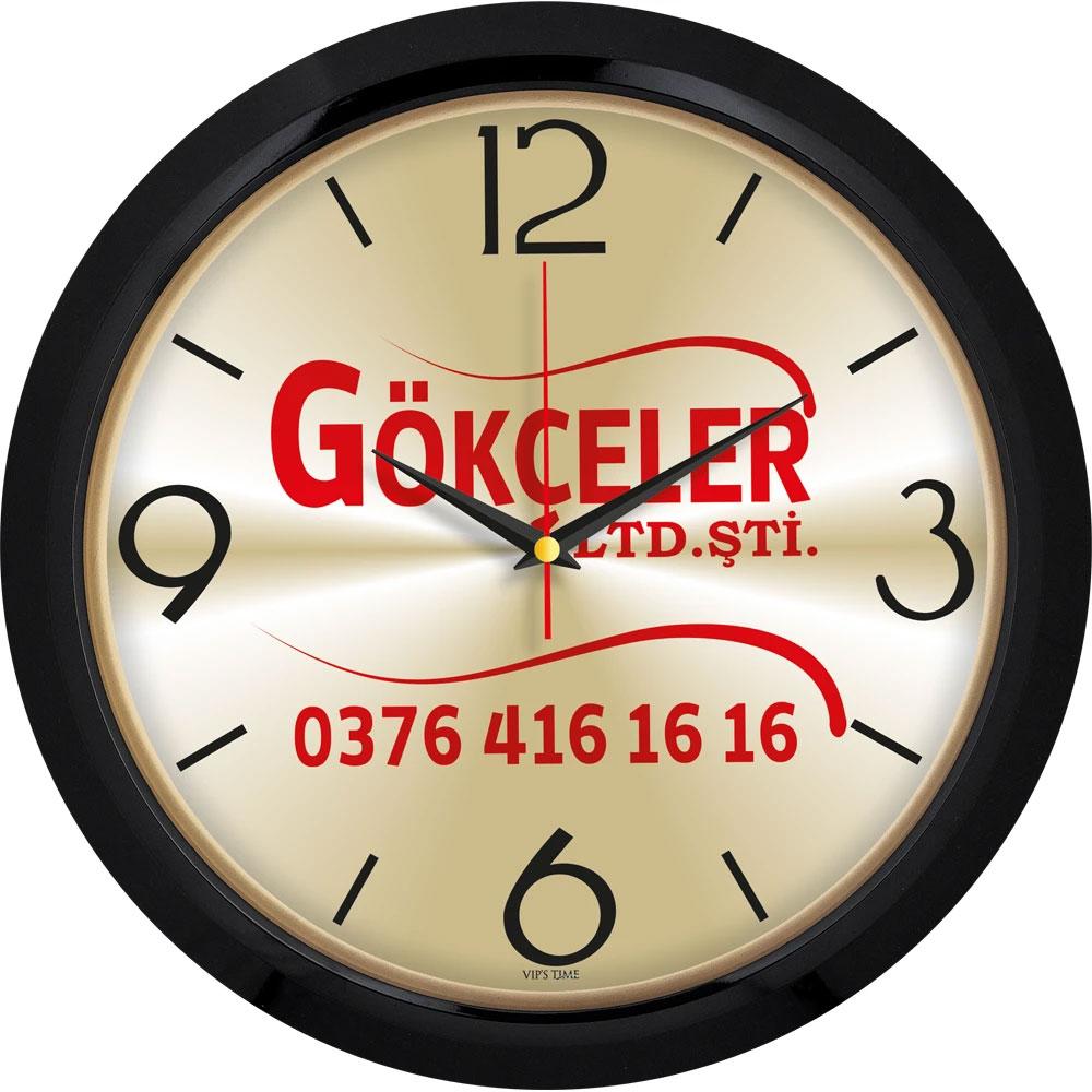 V30-606-S Plastik Duvar Saati