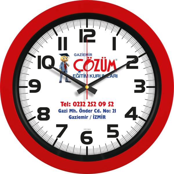 Amazonit-K Plastik Duvar Saati