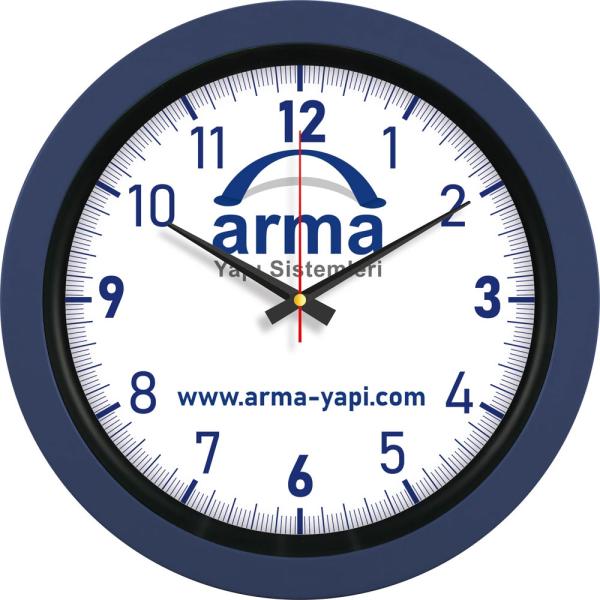 Amazonit-L Plastik Duvar Saati